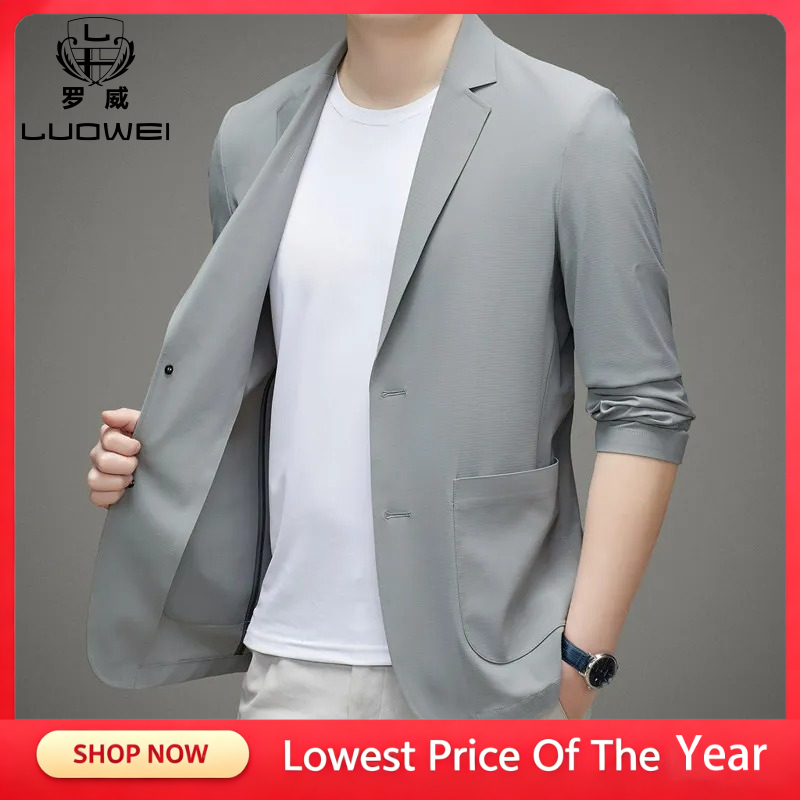 Brand Men Casual Blazer Ice Si - Streetwear Brand Jacket review and price