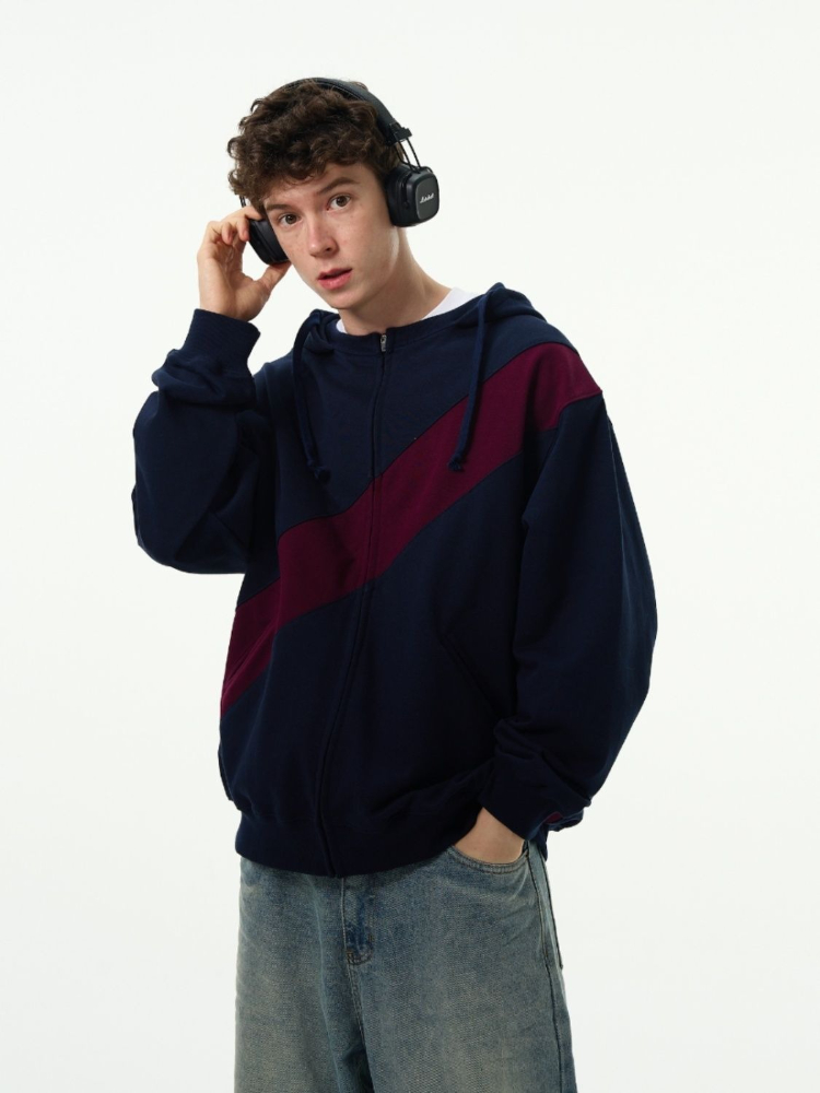 Splicing Colour Office Work Ma - Streetwear Brand Cheap review and price