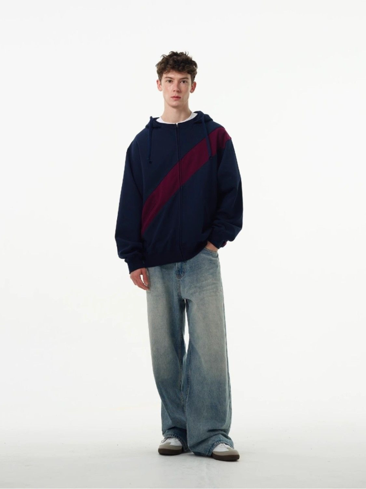 Splicing Colour Office Work Ma - Streetwear Brand Cheap review and price