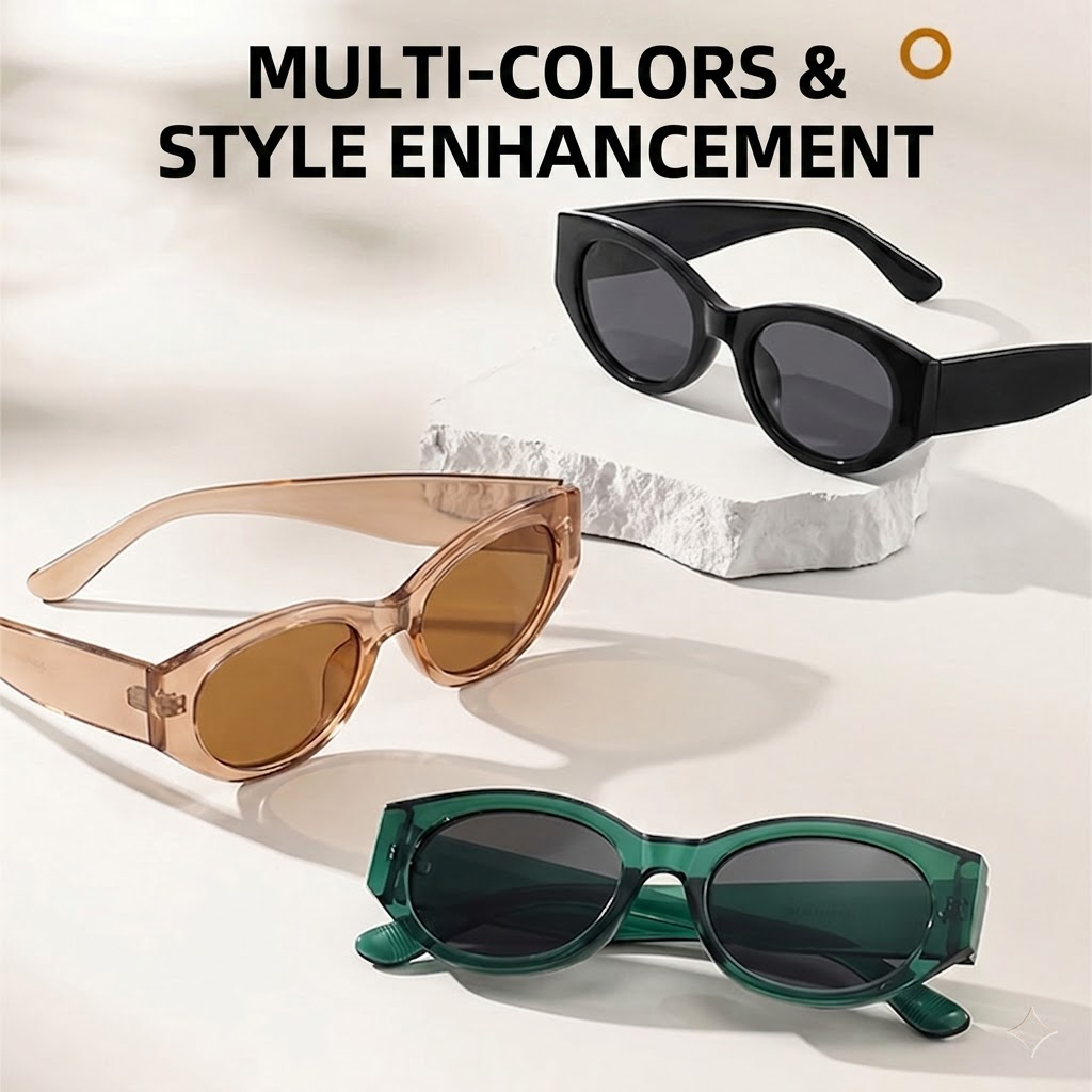 Cat Eye Polarized Sunglasses W - Streetwear Brand With Eye review and price