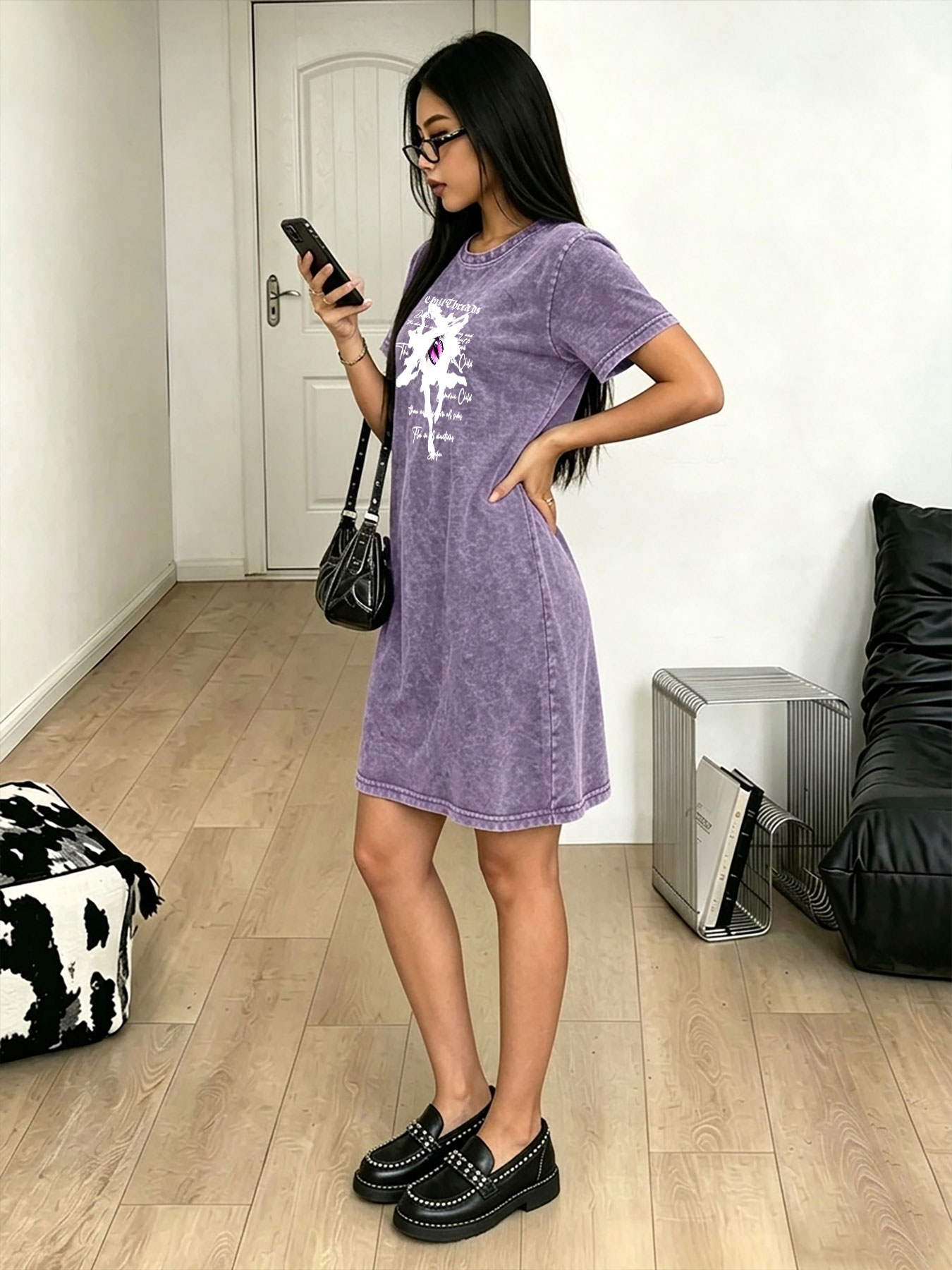 Women's Washed Vintage T-Shirt - Streetwear Brand With Eye review and price