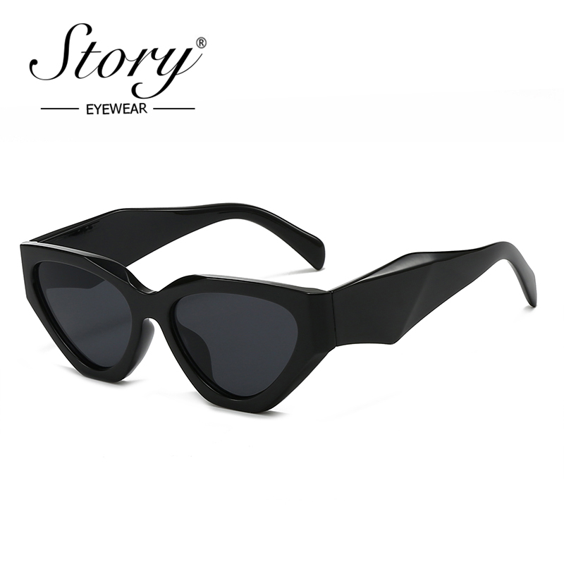 STORY Trendy Large Cat Eye Sun - Streetwear Brand With Eye review and price