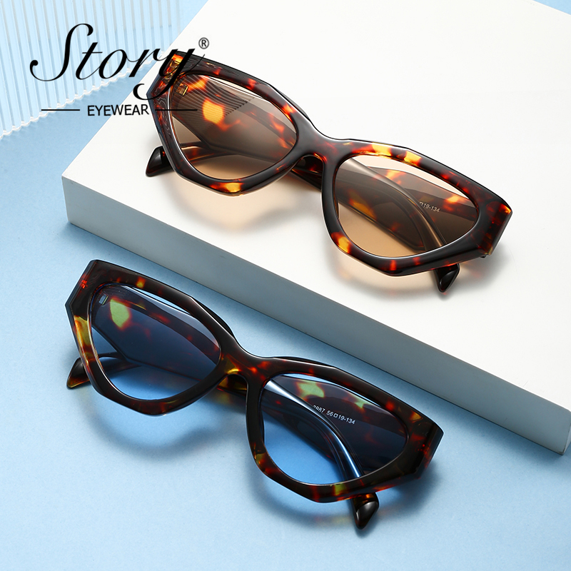 STORY Trendy Large Cat Eye Sun - Streetwear Brand With Eye review and price