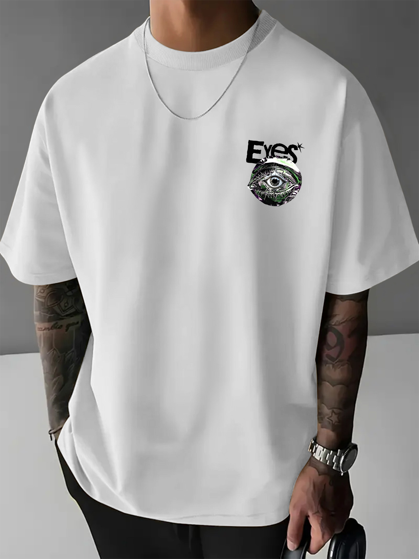 Men's Oversized New York Gothi - Streetwear Brand With Eye review and price