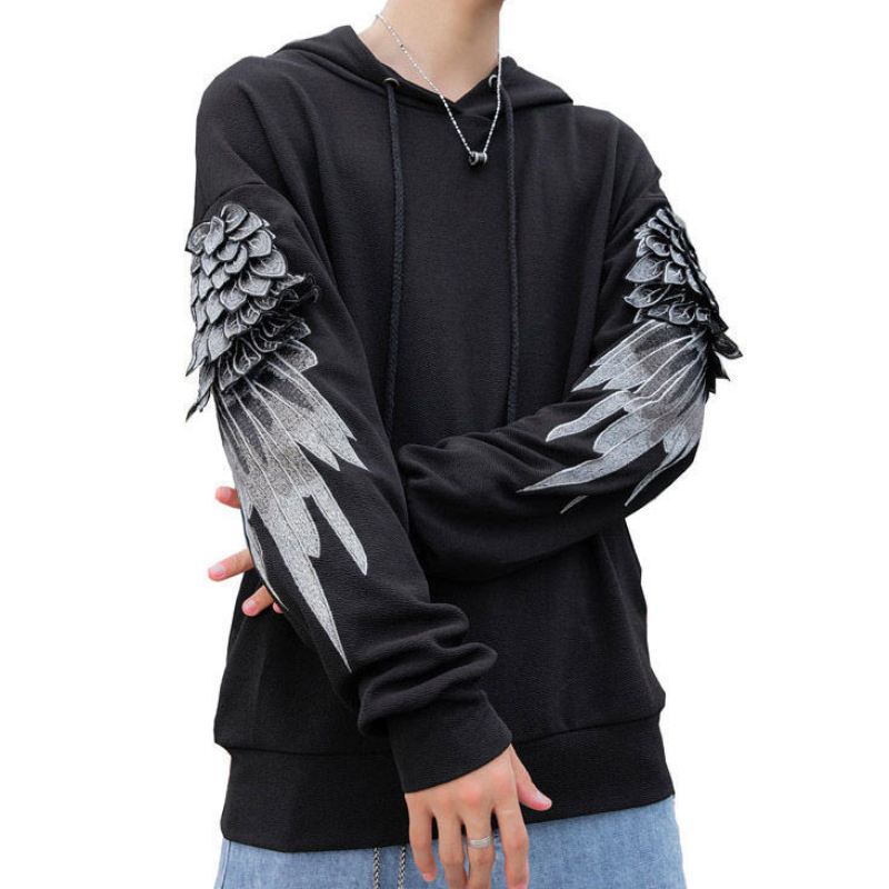 Sweatshirt for Men Hooded Embr - Streetwear Brand Cheap review and price