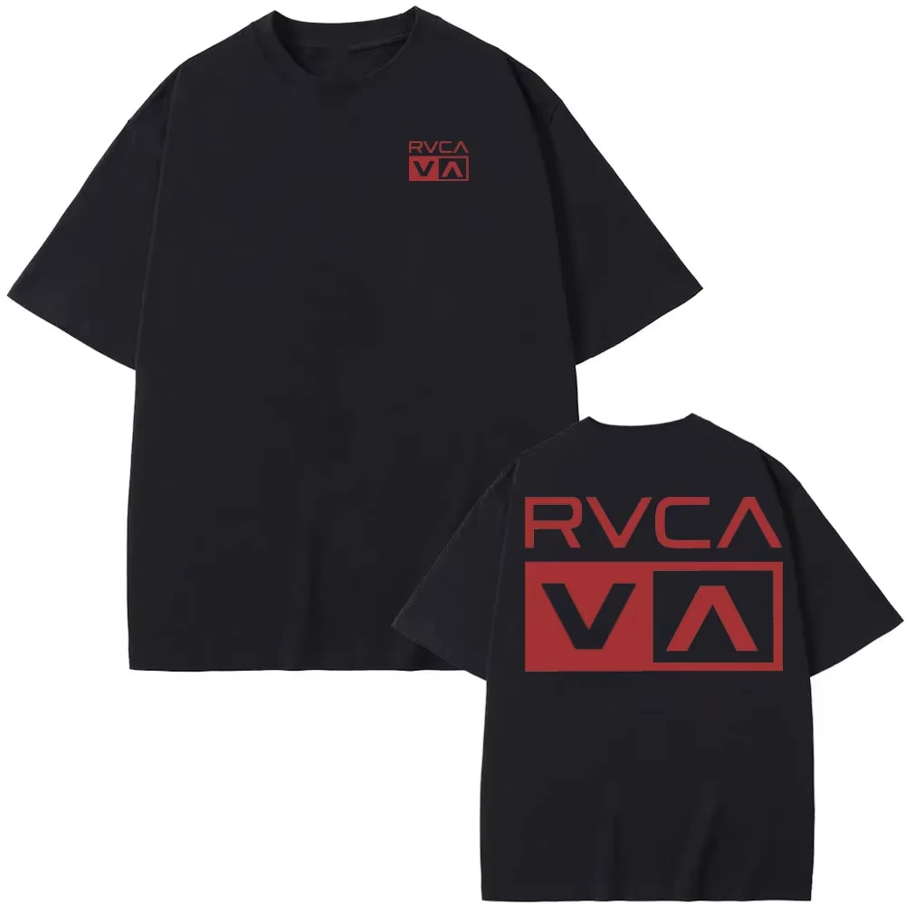 RVCA T Shirt Black Tee Summer  - Streetwear Brand Jacket review and price