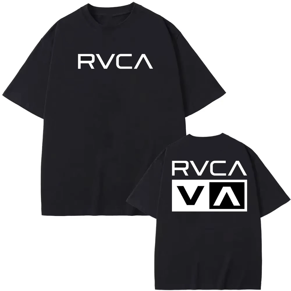 RVCA T Shirt Black Tee Summer  - Streetwear Brand Jacket review and price